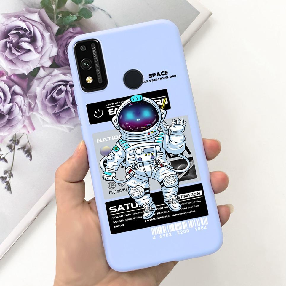 Мягкие силиконовые чехлы для Huawei Honor 9X lite Чехол JSN-L21 JSN-L22 JSN-L23 Coque Fundas Роскошный дизайн с узором Мягкий силиконовый чехол