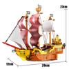 Творческий 920 шт. Королевский пиратский корабль, модель парусника, строительные блоки, мини-кирпичи, строительные игрушки для детей, подарок