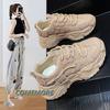 New White Sneakers Women Fashion Comfortable Platform Vulcanize Shoes Autumn Lace Up Flats Casual Ladies Footwear Summer Basket