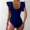 2025 Женский быстросохнущий слитный купальник - Новый европейский и американский стиль