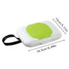 PP Material Baby Wet Wipe Pouch Portable Wipes Holder Case Flip Cover Snap-Strap Tissue Box Reusable Refillable Cosmetic Pouch