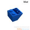 25 шт. MOC 3660 серия аксессуаров 2x2 наклонный перевернутый кирпич строительный блок головоломка игрушка детский подарок собираемые аксессуары для игрушек