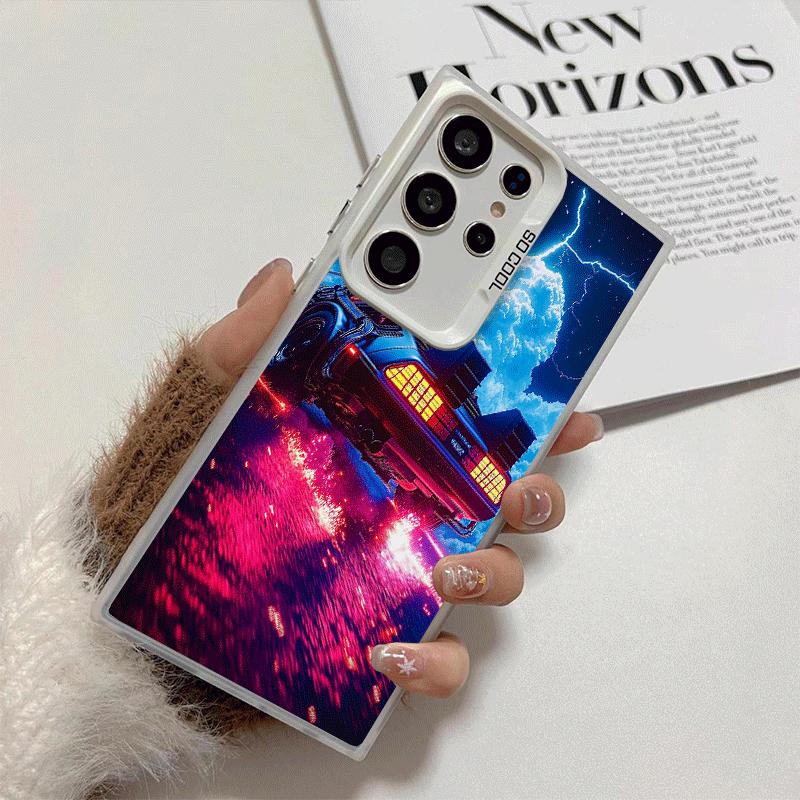 Back To The Future Shockproof Phone Case for Samsung Galaxy S26 Edge S25 Ultra S24 FE S23 Plus S21 Cover Anti Fall Fundas