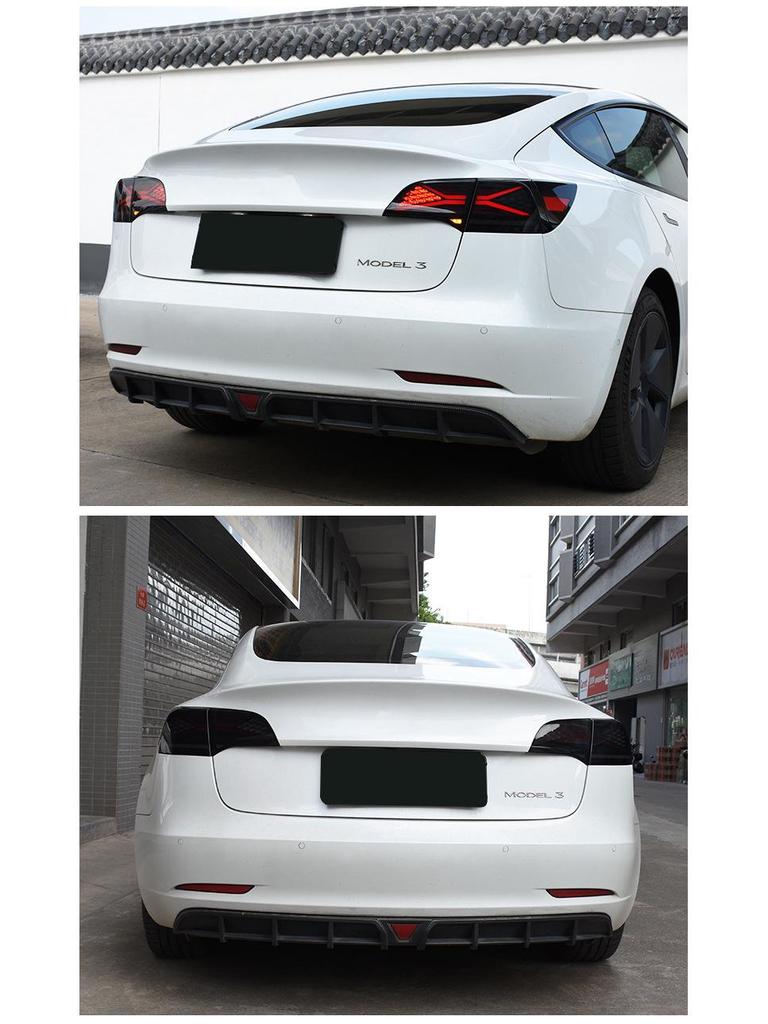 Светодиодные задние фонари для Tesla Model 3/Y: Светодиодные дневные ходовые огни для тюнинга автомобиля
