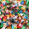 Big Building Blocks Boy Girls Family Policemen Figures Doll Compatible Duplos Children Kids Self Locking Bricks Assemble Toys