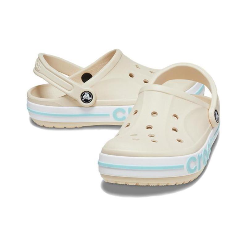 Crocs EVA Beiya Противоскользящие и износостойкие сабо Bayaband 'Бежевый Синий'