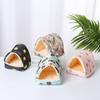Cute Mini Cage Comfortable Winter Small Animal Sleeping Bed Guinea Pig Nest Hamster House Warm Mat