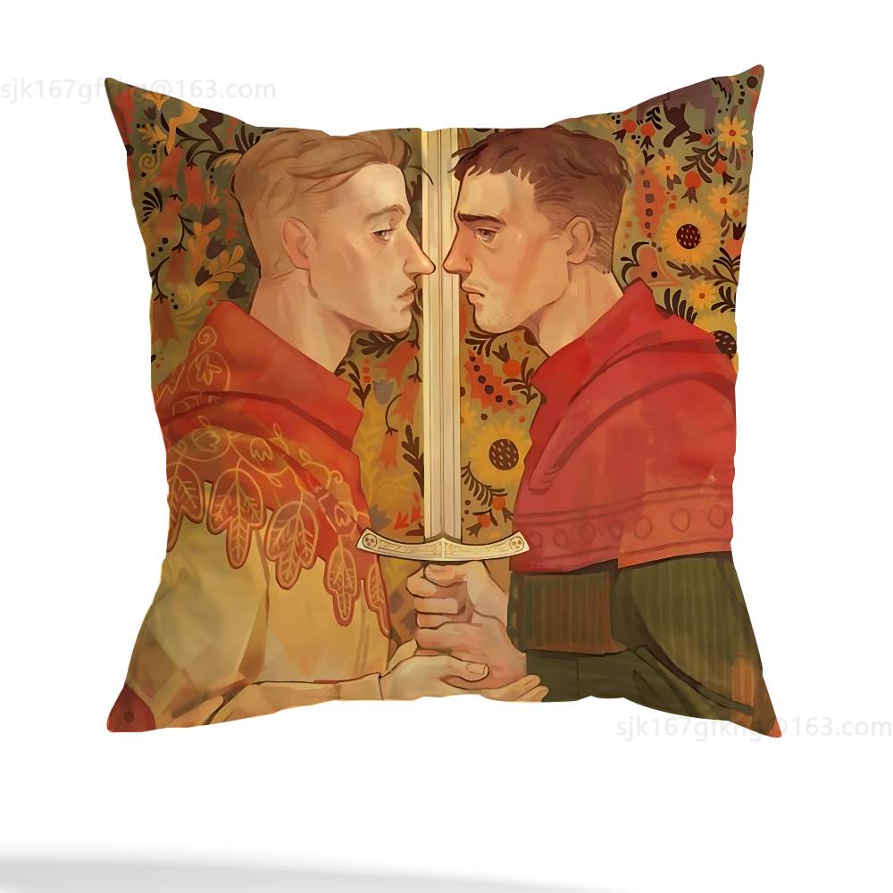 K-Kingdom Come Deliverance Pillow Cover Living Room Sofa Cushion Cover Bedroom Room Bed Pillow Cover Home Decoration