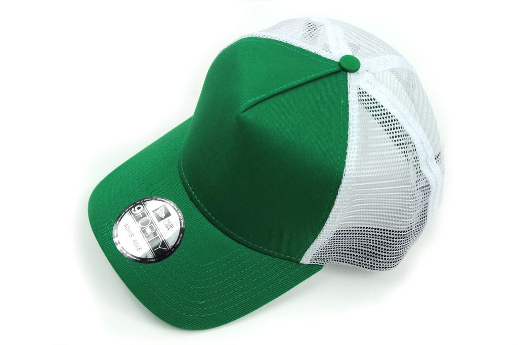 NEW ERA Snapback Trucker Mesh Cap (KELLY/WHITE)