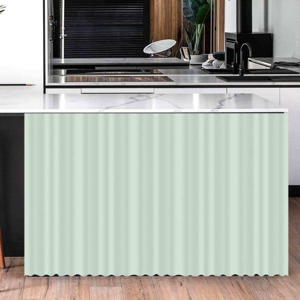 Dustproof Cloth Kitchen Cabinet Curtain Self-Adhesive Bookcases Curtains Cupboard Curtain Kitchen