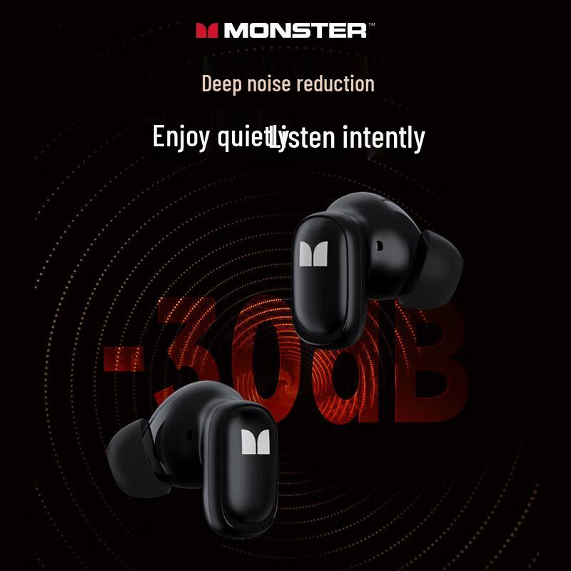 Monster XKT28 Active Noise Cancelling Wireless Earbuds