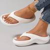 Order One Size Up Women's Casual Shoes Solid Color Flip-Flops Comfortable Beach Slippers