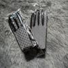 1 пара Гибкие аксессуары Эластичные Солнцезащитные Фальбала Пятна Пятна Перчатки Тюлевые перчатки Кружевные митенки