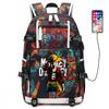 ONE PIECE Luffy School Bag Animation Peripheral Large Capacity Lightweight Backpack Junior High School Backpack Travel Bag