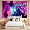 Rujinu (19) Custom Name Tapestry Wall Hanging Tapestry Wall Art Decor for Bedroom Living Room