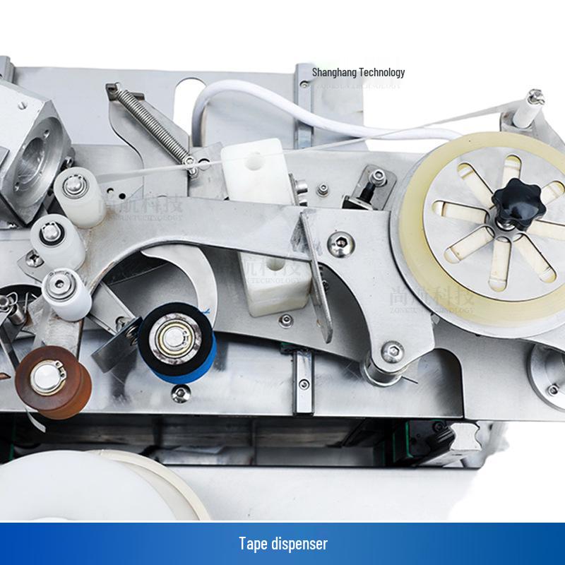 ZONESUN Semi-Automatic Tape Sealing & Wrapping Machine for Plastic, Acrylic, and Tin Boxes