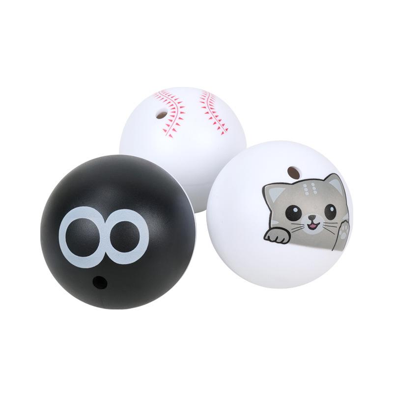 Interactive Catnip Sounding Toy Ball for Self-Amusement and Relieving Cat Boredom