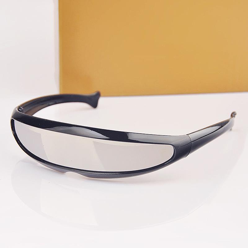 Защита линз лазерного робота Крутые солнцезащитные очки Индивидуальность Стильные Новые Аксессуары