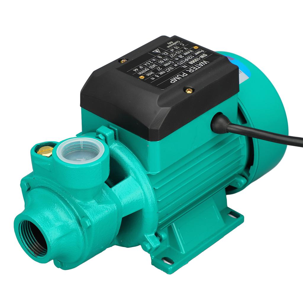 Водяной насос повышения давления самовсасывающий электрический с алюминиевым рабочим колесом QB60