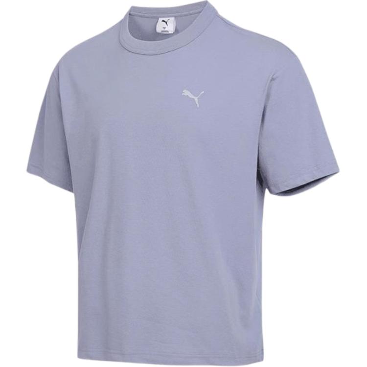 Puma Спортивная повседневная футболка с коротким рукавом и круглым вырезом для мужчин Топы 63479192