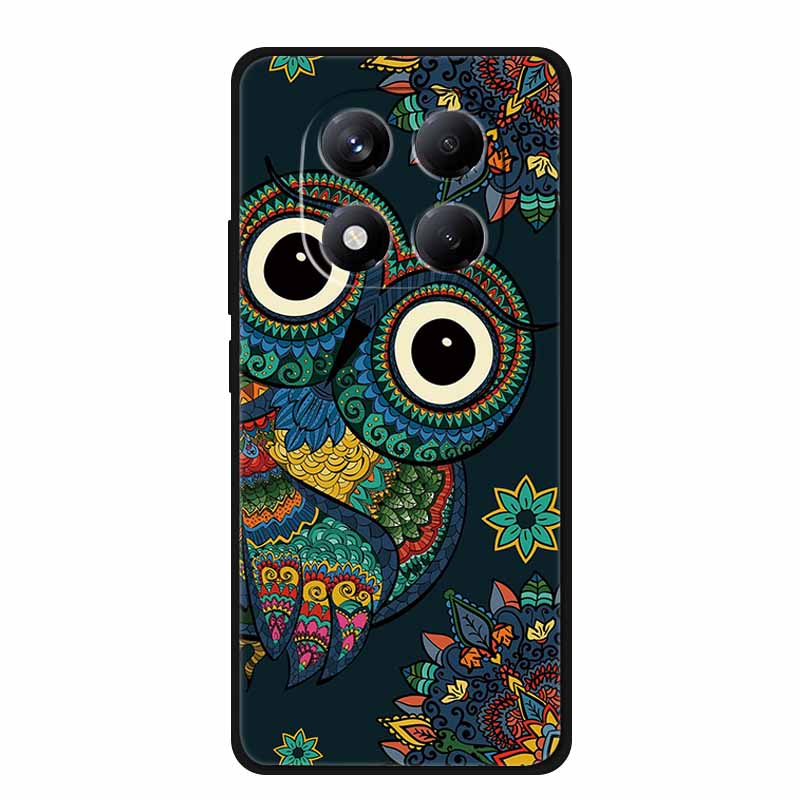 Чехол для Redmi Note 15 Pro+ Глобальный 6.83" Разноцветный Мягкий Силикон Funda TPU Чехол для Redmi Note 15 Pro 5G Глобальный Защитный Coque