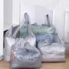 Прозрачный Очень Большой Портативный Пластиковый Мешок для Хранения Утолщенный Мешок для Упаковки Багажа при Переезде Ручной Мешок для Хранения Одежды и Одеял