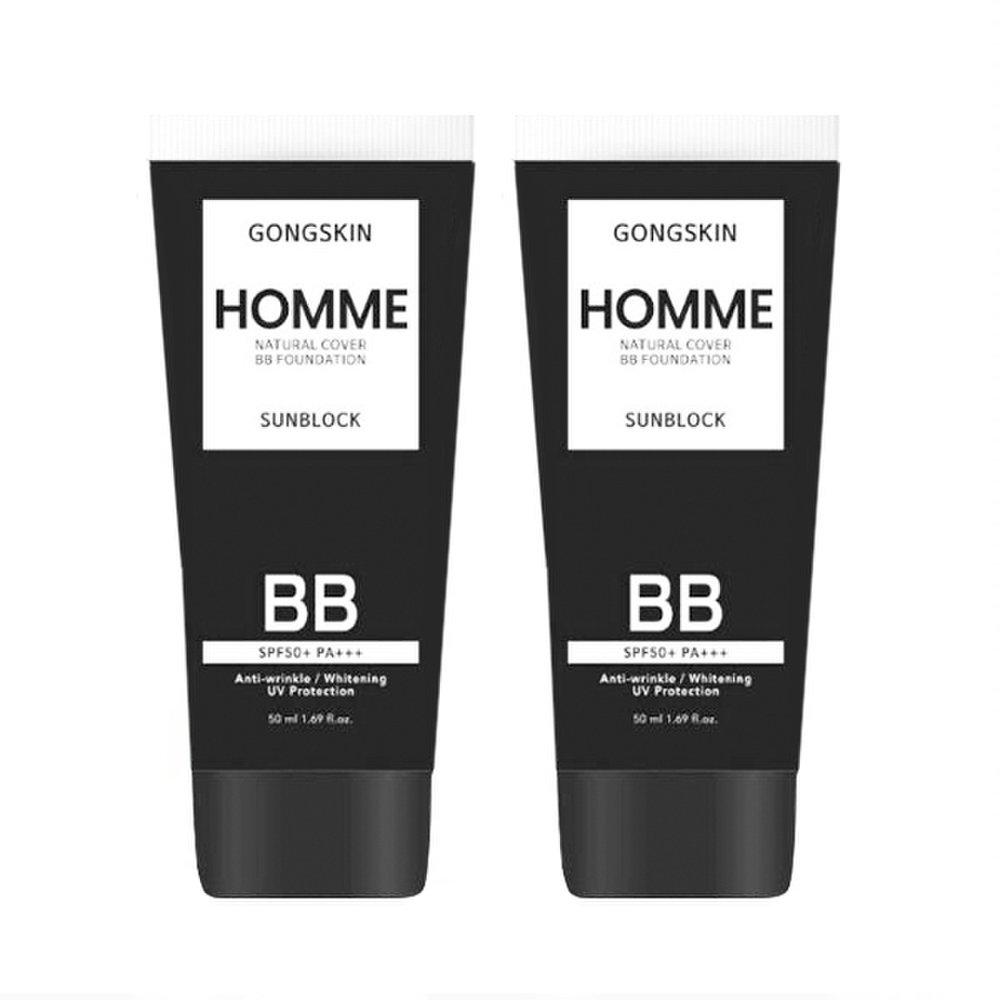 GONGSKIN Натуральный солнцезащитный крем BB-основа 50 мл x 2