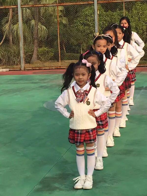 Детский вязаный хлопковый свитер-жилет для девочек и мальчиков - школьная и хоровая форма