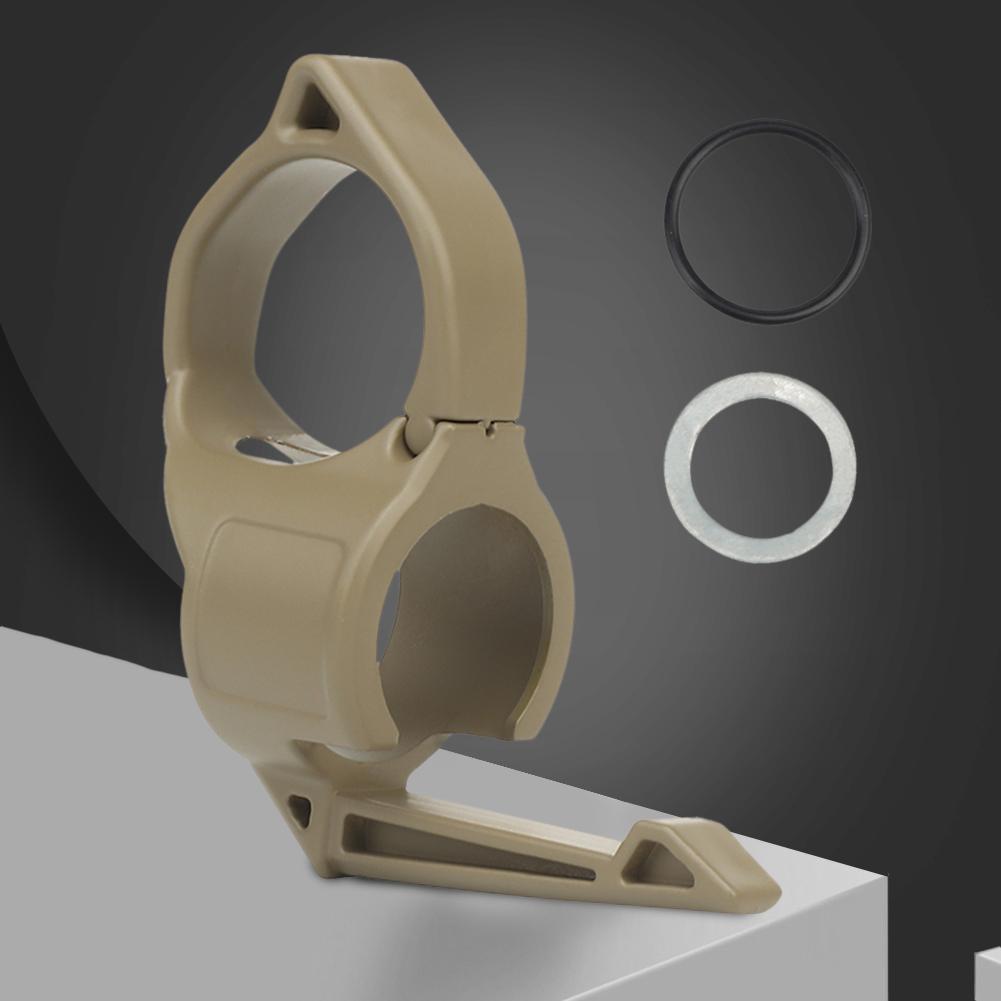 Крепежные клипсы для фонарика Нейлоновое кольцо на палец Адаптер для фонарика Совместимые аксессуары Карманная клипса Открытое портативное оборудование