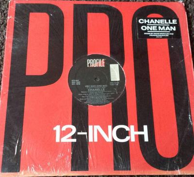 12-дюймовая пластинка CHANELLE - One Man PRO7241 Profile Records 1989 США Танцевальная и электронная музыка Б/У
