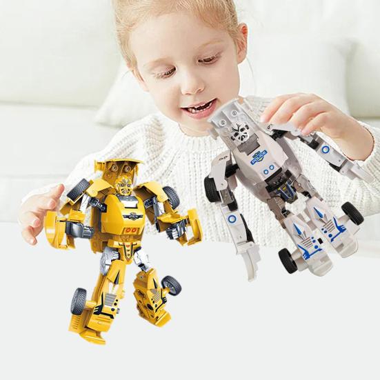 Детский робот-трансформер, автомобильная игрушка, инерционный привод, трансформирующий автомобиль, модель автомобиля, деформационная игрушка, экшн-фигурка для малышей и мальчиков