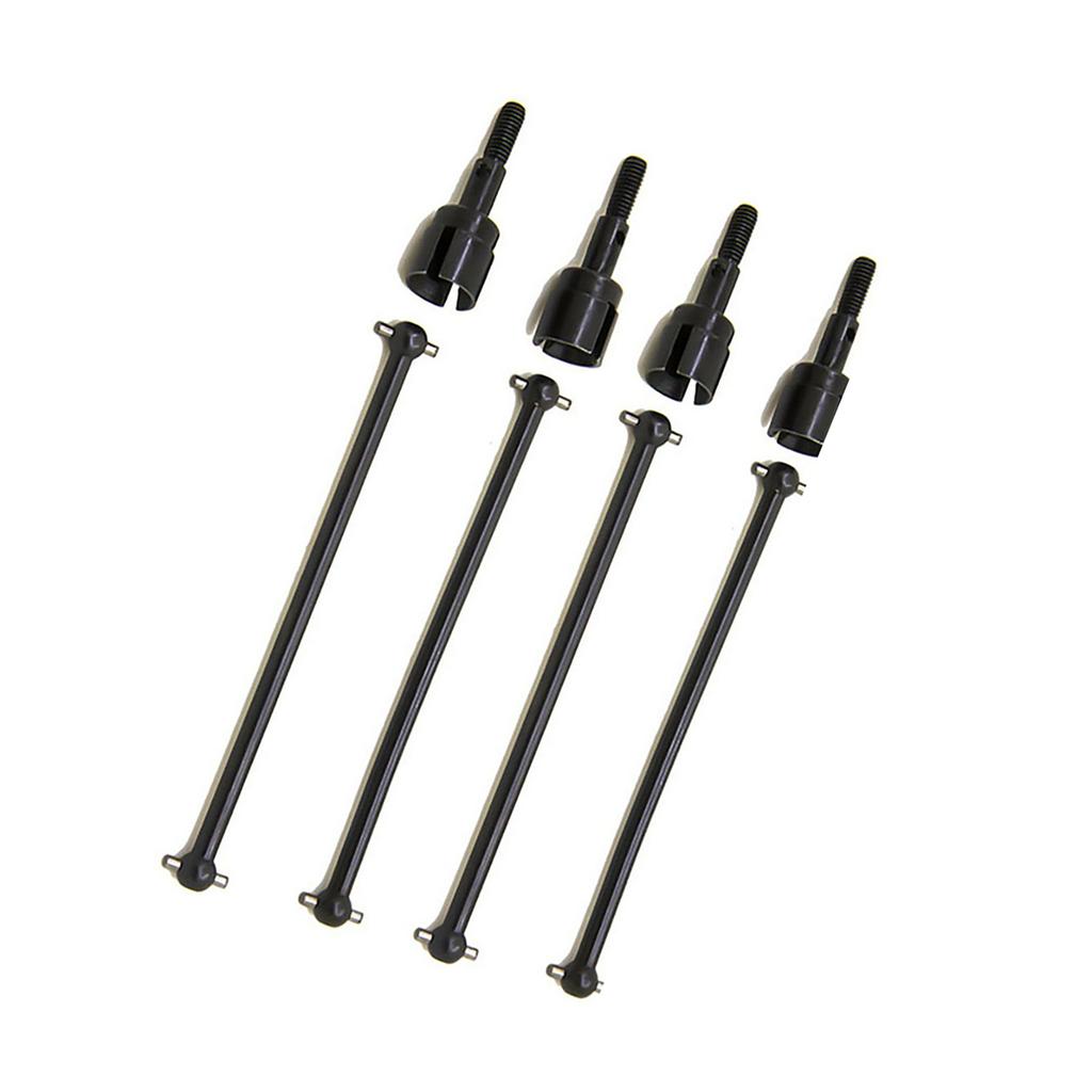 4Pcs 1:10 Metal Dog Bones Drive Shafts Replacement Wheel Axle For HSP RC 94111/108/170 For Truck Models RC Accessories