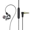 QKZ AK7 Copper Driver Проводные наушники HiFi Bass Stereo Super Clear Gaming Headset Music Sport 3,5 мм AUX In Ear Earbuds With MIC