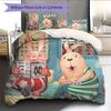 Usavich  Pattern Bedding Quilt Set  Home Decoration  Gift (1 * duvet cover + 2 * pillowcase  without core)