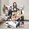 BLEACH Аниме Ичиго Плед Супер Мягкий Плюшевый Плед С Принтом Для Дивана Кровати Пикника Фланелевая Постельная Покрывало Покрывало На Кровать