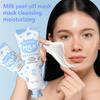 Milk Peel-off Mask, Mask For Cleansing, Moisturizing And Hydrating.