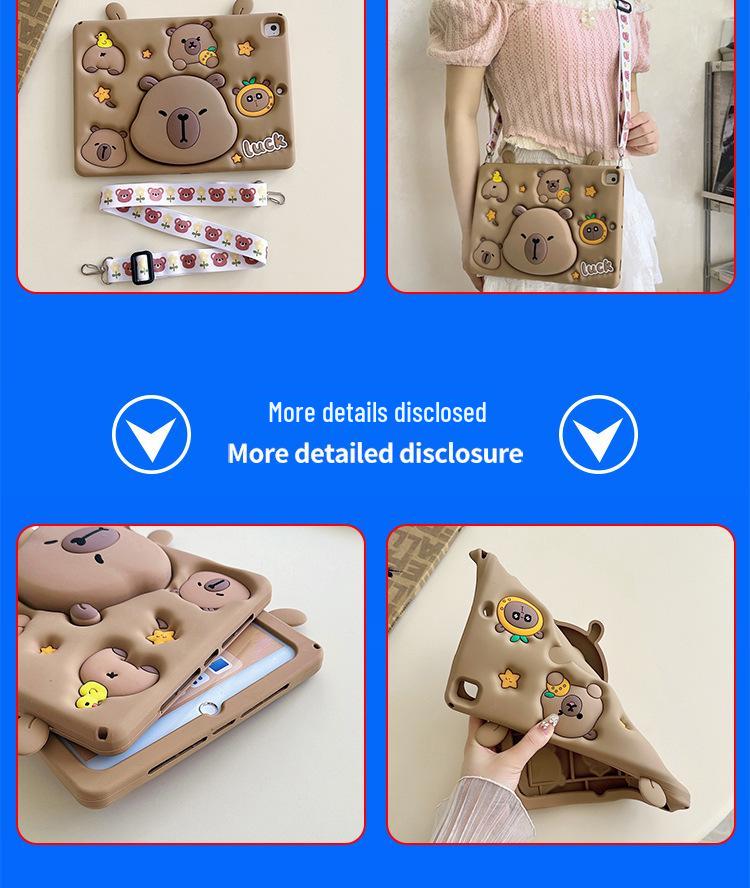 Защитный чехол для iPad 10.2 Air 11: Силиконовый чехол для планшета для детей, Air5, 9.7, Mini 6