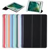 PU Leather Silicone Case For iPad Air 4 3 2 1 Mini 5 6 Funda For iPad Pro 11 9.7 6th 5th 10.2 7th Generation Case For iPad 8th