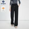 Navigare Women's Winter Wool-Blend Straight-Leg Casual Pants