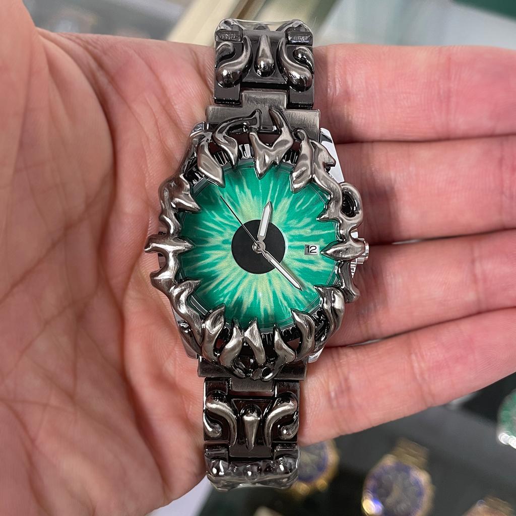 PINTIME Special-shaped Series Male Retro Fashion Punk Wrist Watches for Man Talons Niche Senior Boy Skeleton Luxury Quartz Wristwatche