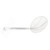 Skimmer Spoon Long Handle Stainless Steel Fine Mesh Wire Strainer Ladle with Hook for Cooking Frying