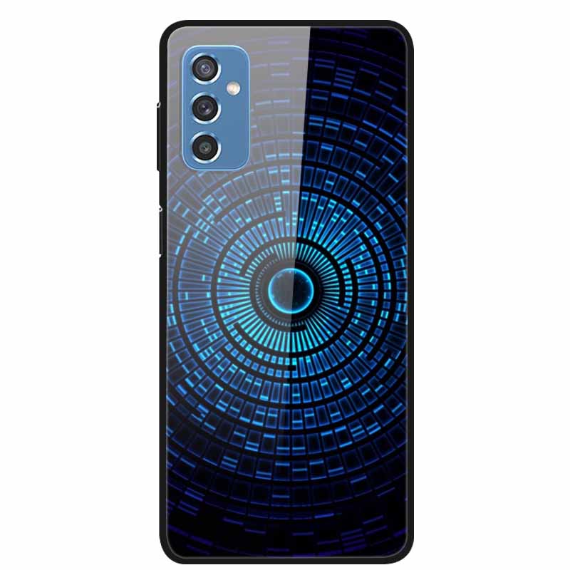 Для Samsung M52 5G Чехлы M23 5G M51 M02s Закаленное Стекло Жесткая Задняя Крышка Для Samsung Galaxy M23 5G Чехол для Телефона Fundas Capa M 52 5G