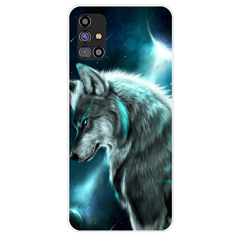 Чехол для телефона Samsung M31s Мягкий силиконовый чехол TPU для Samsung Galaxy M31s Чехол M31 SM 31S GalaxyM31 Бампер Coque