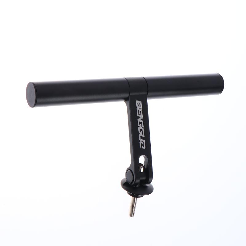 Adjustable Metal Handlebar Extension for Bicycle Perfect Mount for Camera and Light