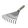 Leveling Gardening Rake Plastic Hand Rake Simple Garden Grass Leaf Rake  Lawn