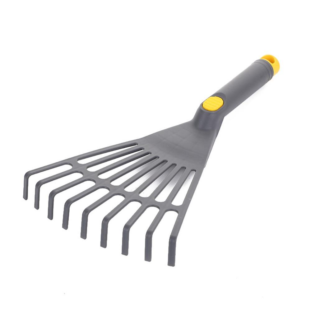 Leveling Gardening Rake Plastic Hand Rake Simple Garden Grass Leaf Rake  Lawn