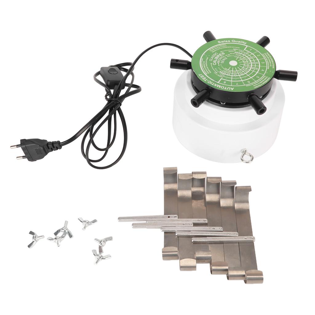 Automatic Watch Winder Machine Alloy Mechanical Watch Winder for 6 Watches
