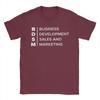 BDSM Business DevelopUnisext Sales and Marketing TShirt Unisex Crew Neck 100 Cotton T Shirt  Short Sleeve Tee Shirt Summer Clothes