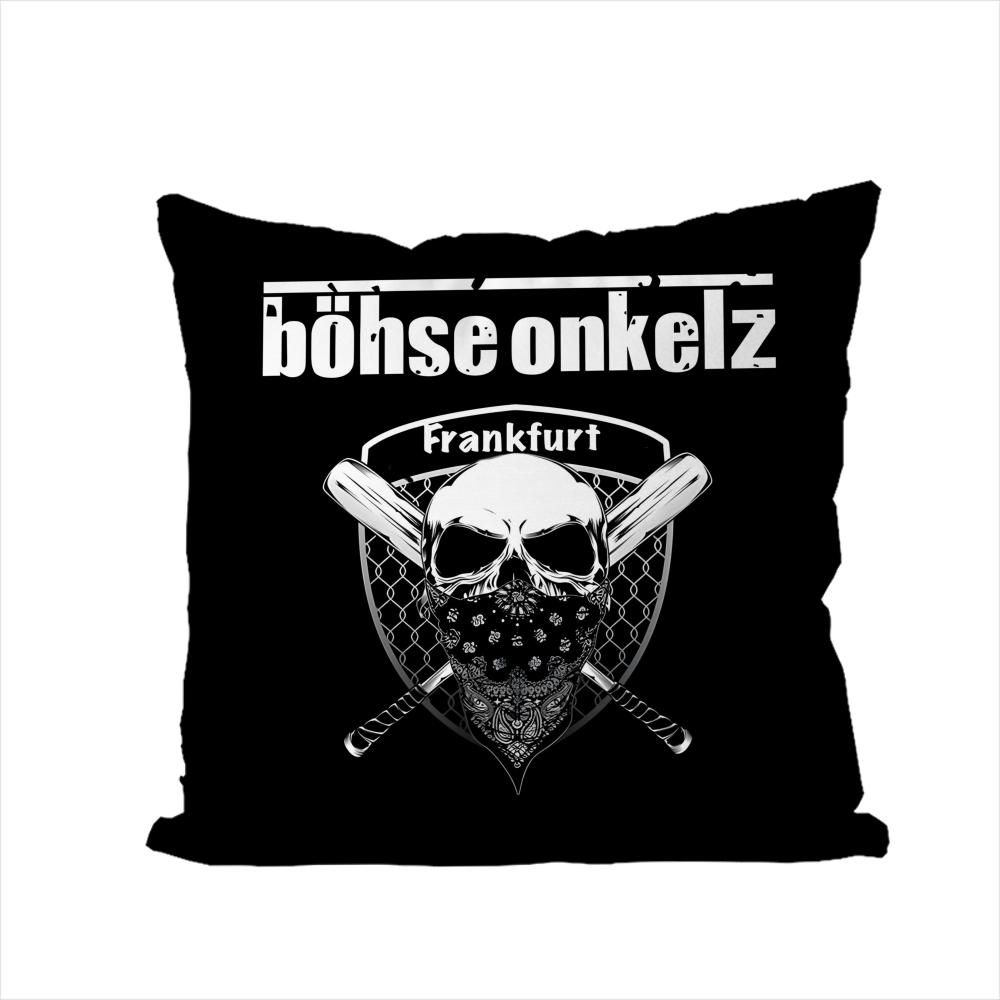Band BBohse OOnkelz Pillow Case For Car Sofa Decorative Home Doublesided Print Plush Square Throw Pillow Cushion Cover