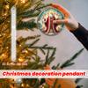 2D Рождественский Подвесной Декор Бирка на Елку Тематическая Вечеринка Поделки Украшение